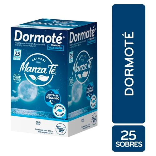 Té Manzate Dormite Caja 20 Unidades - 26 g