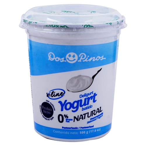 Yogurt Dos Pinos Deligurt In Line Natural - 500 gr