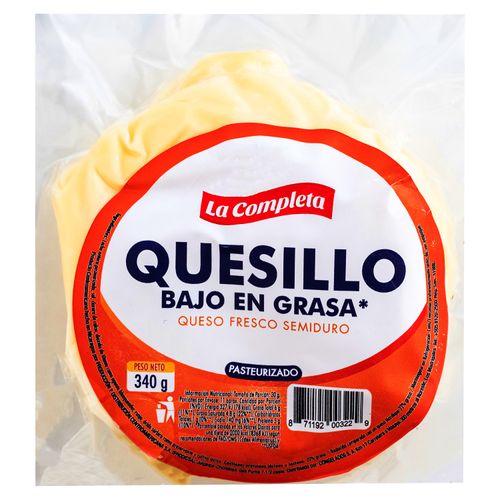 Quesillo La Completa Bajo En Grasa - 340Gr