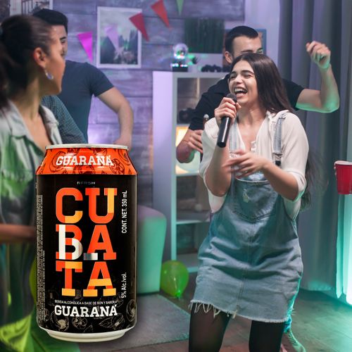 Bebida Cubata De Guarana -355ml