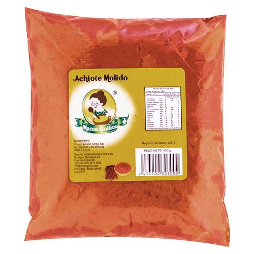 Achiote Mama Gollita Molido - 450Gr