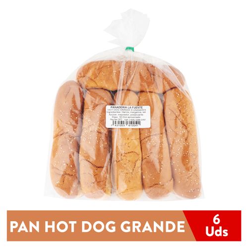 Pan Hot Dog La Fuente - 454Gr