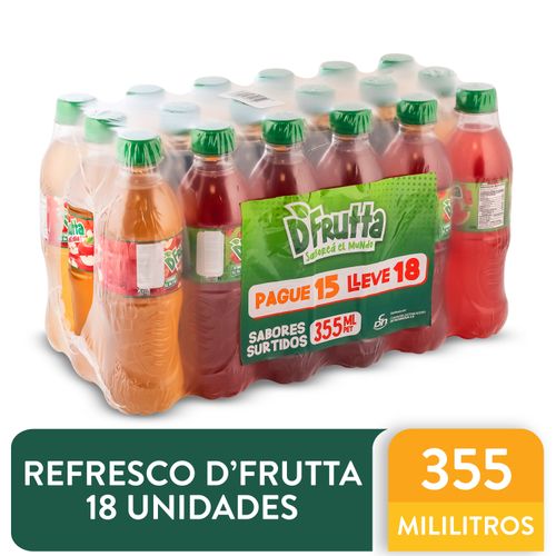 Refresco D Frutta  Surtido 18  Unidades-355ml