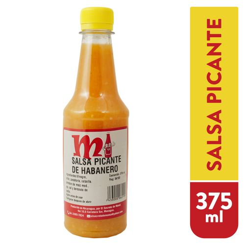 Salsa Picante Mi De Habanero -375ml