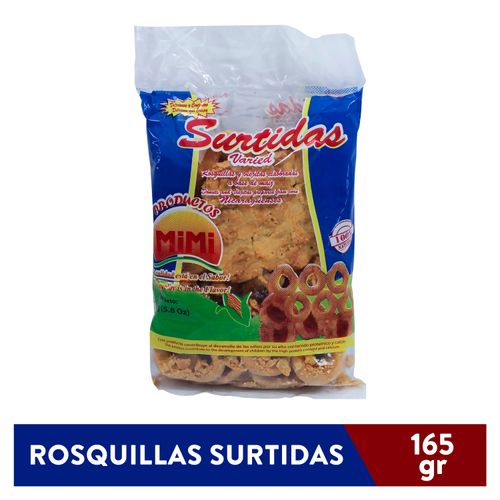 Rosquillas Mimi Surtidas - 165Gr