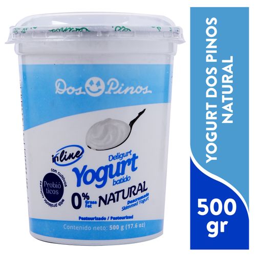 Yogurt Dos Pinos Deligurt In Line Natural - 500 gr