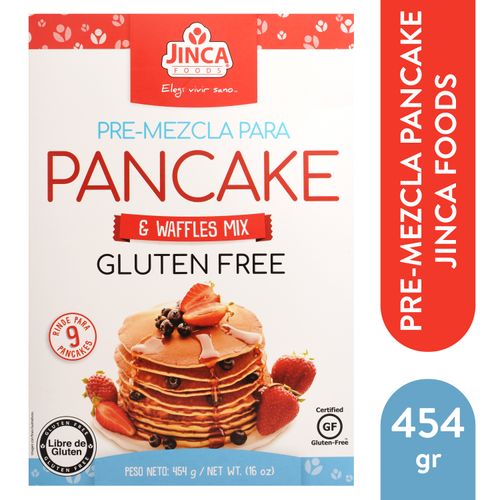 Premezcla Jinca para pancake gluten free - 454 g