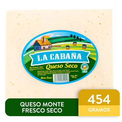 Queso Monte Fresco Seco - 454Gr