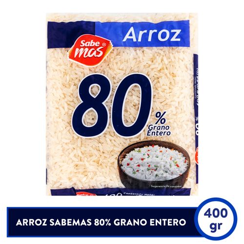Arroz Carolina Grano Entero 80/20 - 400 g