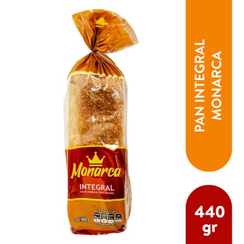 Pan Integral Monarca -440gr