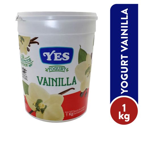 Yogurt Yes sabor vainilla  - 1 kg