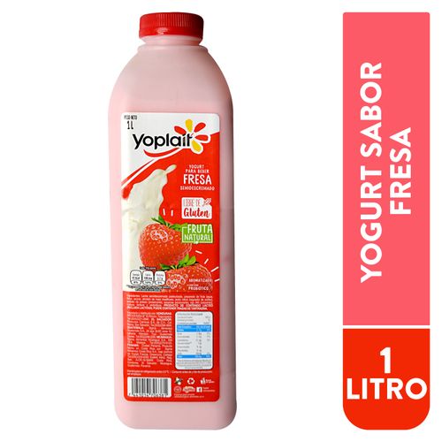 Yogurt Yoplait Liquido Fresa - 1000Ml