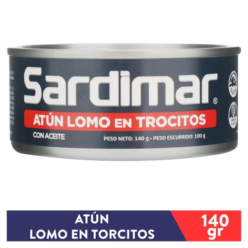 Atún Sardimar lomo en trocitos - 140 g