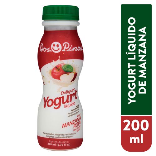 Yogurt Líquido Dos Pinos Manzana 200ml
