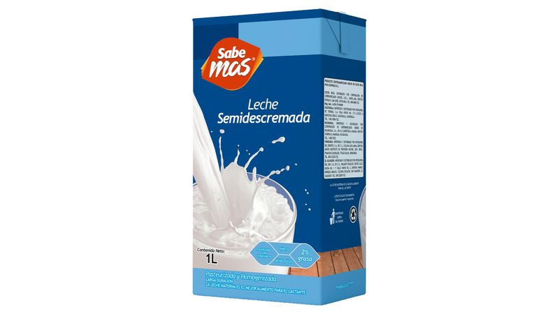 Leche Semidescremada Ultrapasteurizada