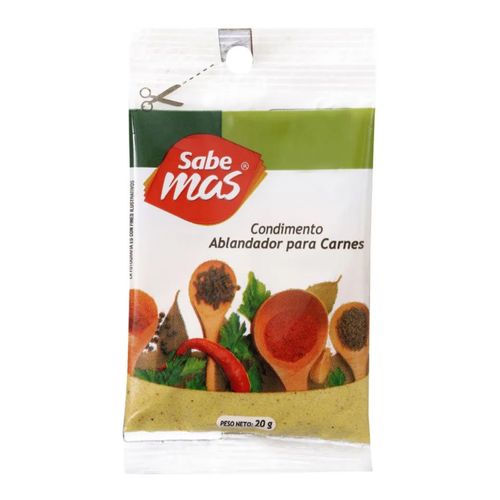 Condimento Sabemas ablandador de carnes - 20 g