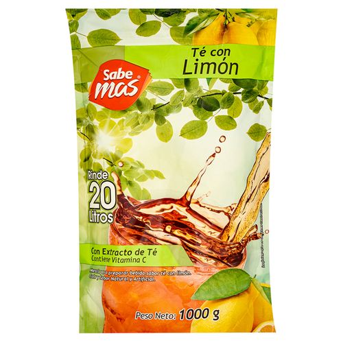 Bebida En Polvo Sabemas Limon 1000Gr