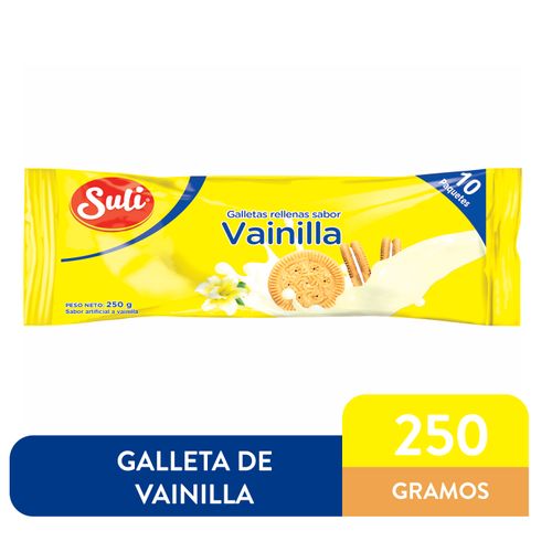 Galleta Suli Rellena De Vainilla  -250gr