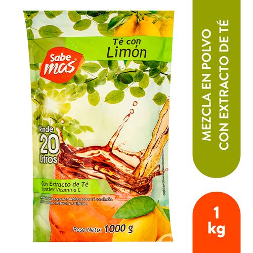 Bebida En Polvo Sabemas Limon 1000Gr