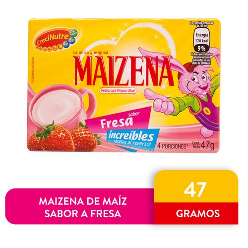 Fecula Maizena De Maiz Sabor Fresa - 50Gr