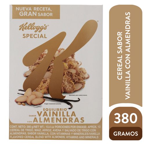 Cereal  Kelloggs Vainilla  Almendra - 380gr