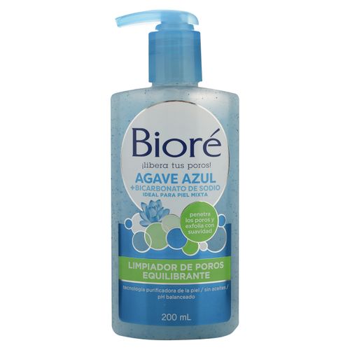 Limpiador facial Biore refrescante para piel con granos y espinillas - 200 ml