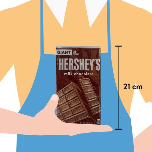 Chocolate Hershey's Milk Giantbar -208gr