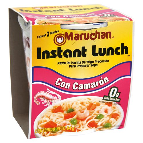 Sopa Maruchan ramen camarón - 64 g