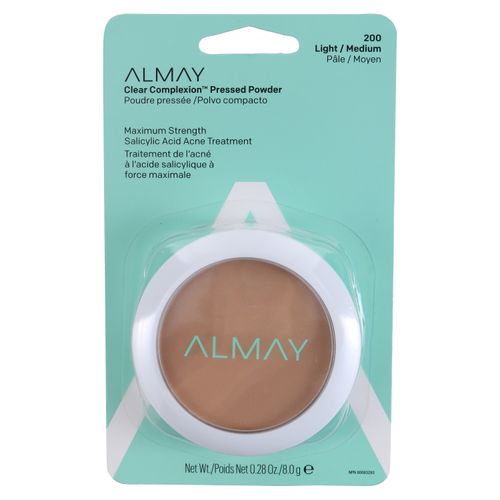 Polvo Almay Compacto Clear Complexion Light Medium - 8gr