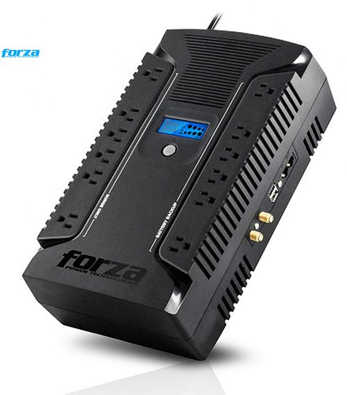 Ups Forza 12tomas 750va 2usb Ht 750lcd