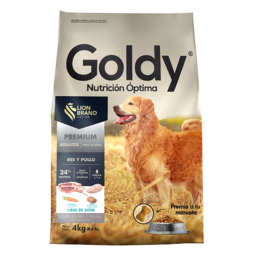 Alimento Para Perro Goldy Adulto - 4kg
