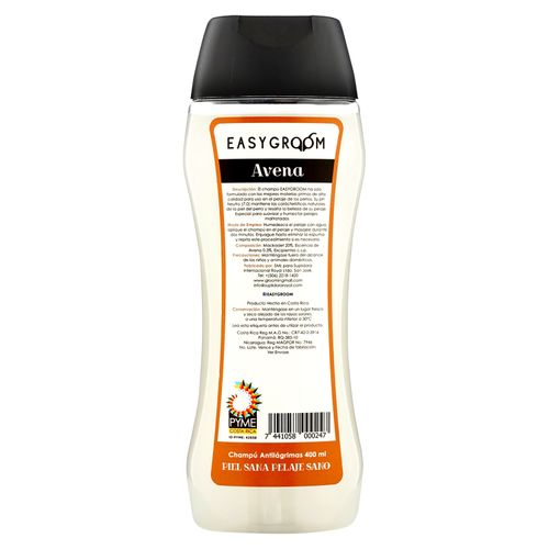 Shampoo Easygroom  Avena 400 Ml