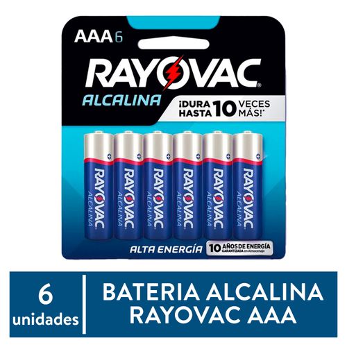 Pilas Grandes Alcalinas Tipo D Rayovac 813-2 Blister