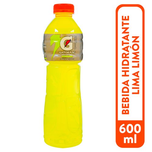 Bebida Gatorade Hidratante Lima Limon - 600ml