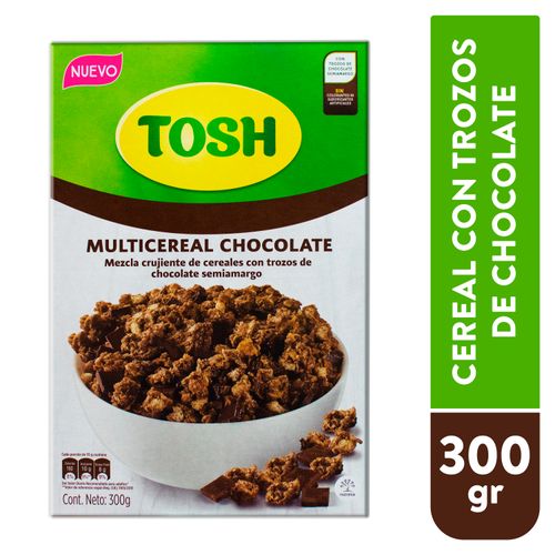 Cereal Tosh Multicereal Chocolate Caja - 300gr