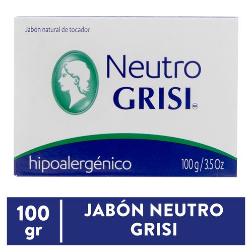 Jabon Grisi Macrobiotico Neutro 100Gr