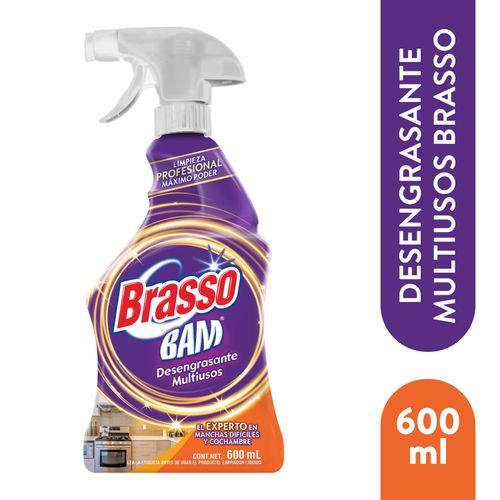 Limpiador Antigrasa Brasso BAM Rociador - 600ml