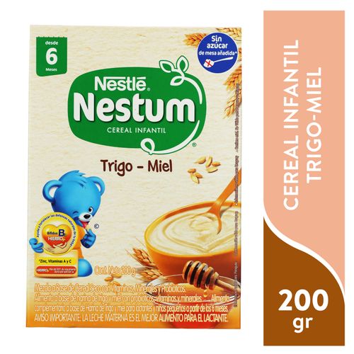 NESTUM Trigo Miel Cereal Infantil Caja 200g