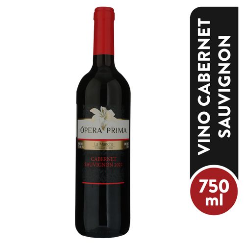 Vino Tinto Opera Prima Cabernet Sauvignon- 750ml