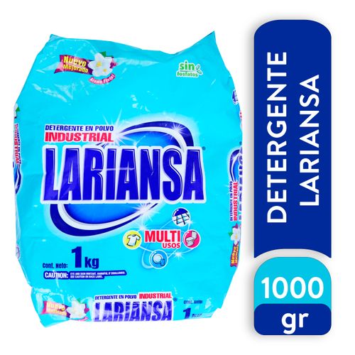 Detergente Lariansa en polvo floral - 1 Kg