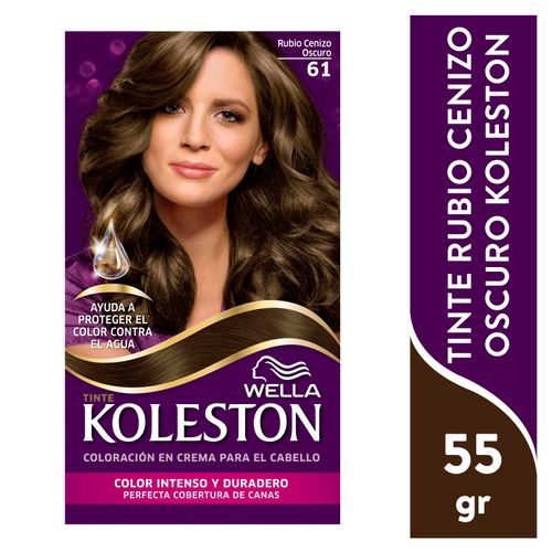 Tinte Koleston Lila 61 Rubio Cenizo - 1unidad