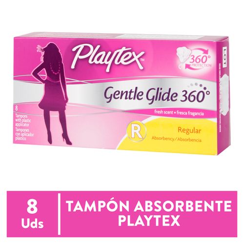 Tampon Playtex Con Desodorant Regula - 8Unidades