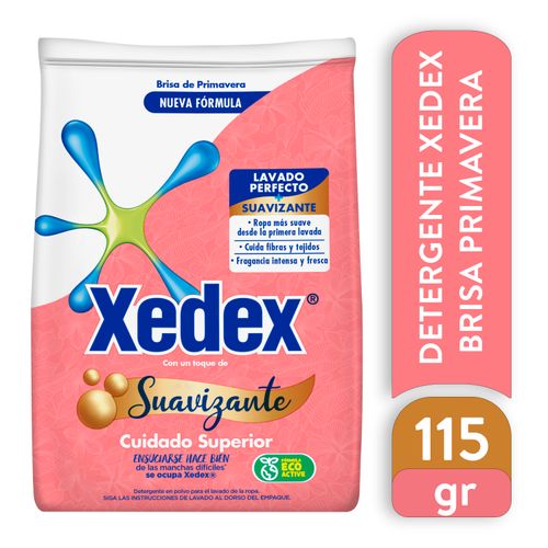 Detergente Xedex Con Suavzante Brisa - 125Gr