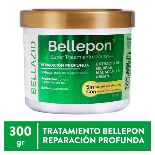 Tratamiento Bellepon Bellazid Hierbas - 300Gr