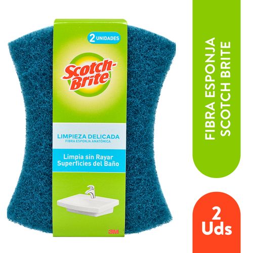 Comprar Fibra Scotch-Brite® Limpieza Pesada Negra Parrilla- 1 Unidad