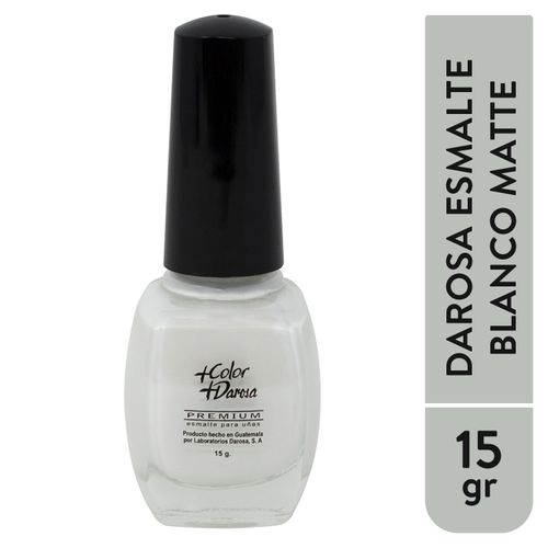 Esmalte De Unas Darosa Blanco Matte