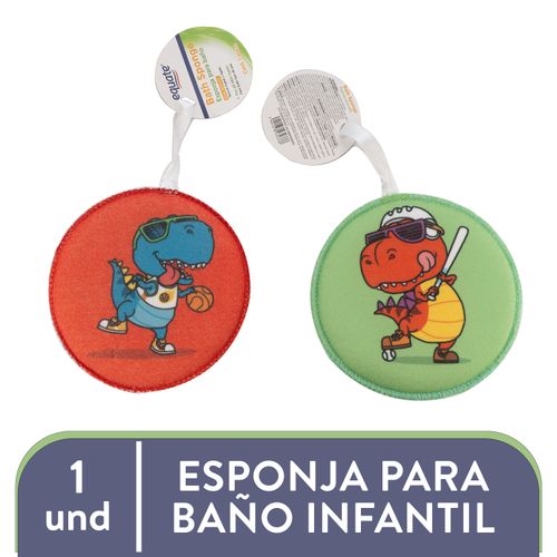 Esponja Para Baño Equate Infantil 1P