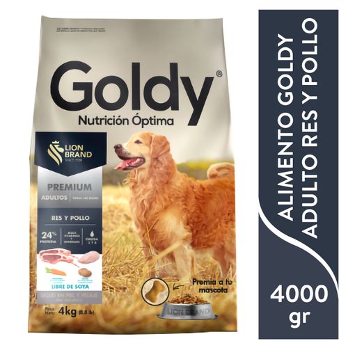 Alimento Para Perro Goldy Adulto - 4kg