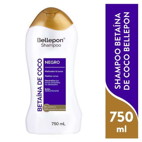Bellepon Shampoo Matizador Y Luz 750 Ml