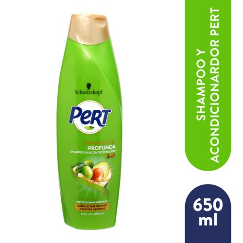 Shampoo Pert Aceite De Oliva 2 En 1 - 650ml